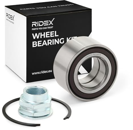 RIDEX 654W0178 Radlagersatz pro 1 Rad Vorne Links Rechts Hinten Kompatibel mit FIAT PANDA 169 50702365 7560915 7672265