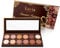 Lidschatten-Palette Matt, Shimmer, Glitzer, Nudetöne - Romantic Baroque Make-Up - Inkl. 12 Romantischen Nude Farben & Rosegold - Vegane Profi Liedschattenpalette