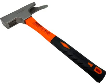 Qualitäts Latthammer Fiberglas 600g, IG24770 von INKgrafiX® Deutschland, Hammer, Zimmermann, Magnet