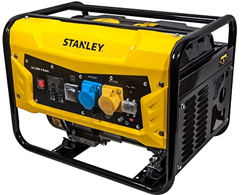 Stanley SG2400 Dual Voltage 2100W Frame Generator 110/230V, SG2400-2
