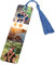 JSDDE Personalisiert Lesezeichen mit Fotogravur Edelstahl Bookmark mit Quasten Buchzeichen Handgefertigt Buch Zubehör Graduierung Ruhestand Weihnachten Geburtstagsgeschenk (Stil 1)