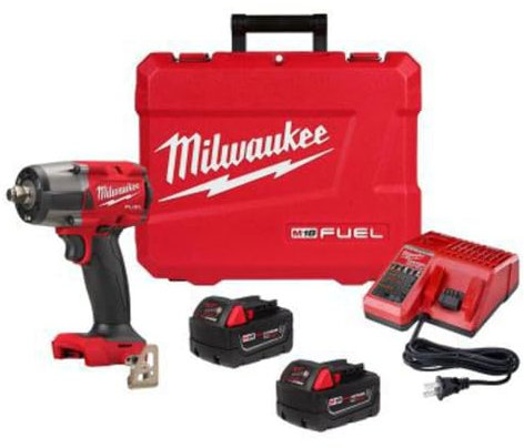 Milwaukee Elettrico - Carburante M18. Avvitatore a percussione 1/2 MID-Torque W/Attrito