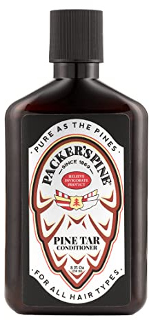 Packer's Pine Teer-Conditioner, Herren-Conditioner, hergestellt mit natürlichem Kiefernteer und Kiefernölen, Psoriasis-Hilfe, perfekter Begleiter für Kiefernteer-Shampoo, Herren-Conditioner, 236 ml