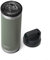 Yeti YETI Rambler - Botella de 532 ml, aislada al vacío, acero inoxidable con tapa para sorbos, color verde campamento