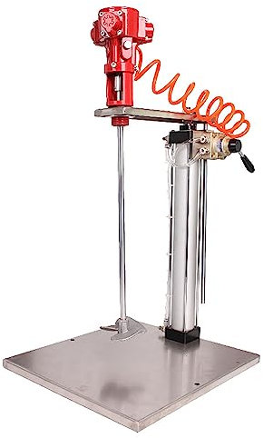 Mezclador de pintura automático neumático, mezclador neumático de acero inoxidable de 5 galones y 20 l, herramienta de mezcla de pintura for mezclar pintura en fábrica de pintura, industria doméstica,
