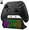 MoKo Tastiera Retroilluminata Compatibile con Controller Xbox One, Xbox Series X/S, Chatpad da Gioco Wireless con Ricevitore USB e Jack Audio da 3,5 mm, Accessori per Controller Xbox One/One S/Elite/2