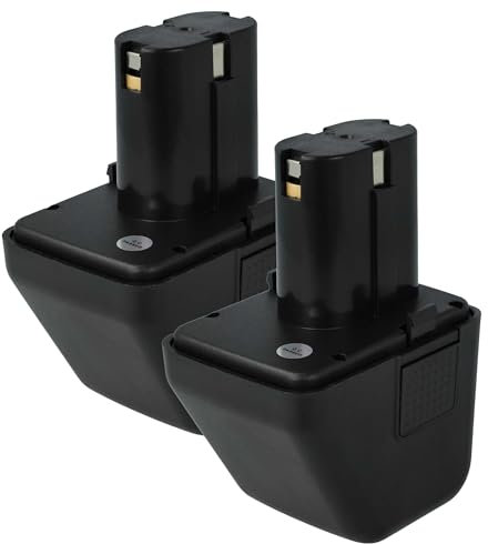 vhbw 2X Akku kompatibel mit Würth 0702915, 70291510, 0274193 Werkzeug, Blindniet-Setzgerät (2500 mAh, NiMH, 12 V)