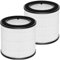 2 Pack Replacement HEPA Filter Compatible with Philips AC0820/30 AC0820/10 AC0830/10 AC0819/10 800 Series Air Purifier,Replace Part FY0194/30 and FY0293/30,White