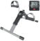 Pedaliera Riabilitazione Mini Cyclette Dispositivo Pieghevole Per Anziani Bike Bicicletta Pedali Antiscivolo Schermo Display LCD Ginnastica Passiva Esercizio Fitness Gambe Braccia Da Tavolo Scrivania