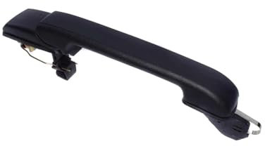 LTQSIV Türgriff Außentürgriff Schwarzer Türgriff Außen Links Rechts Für VW Für Golf 3 MK3 Für Cabrio GLX 1H0837207B 1H0837207C Auto Türgriff Vorne Hinten(Rear X1)