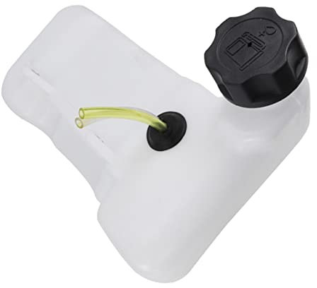 CAXUSD Réservoir Pour Débroussailleuse Compatible Avec Moteurs De Tondeuse à Gazon Accessoire Plastique Blanc