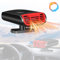 VidFair Portable Car Heater Fan,Anti-Fog 12V Car Fan Windshield Defroster Automobile Heater Warmer Vehicle Demister Fast 2 In 1 Heating Cooling Dryer Auto 360-degree Rotation Heater Fan