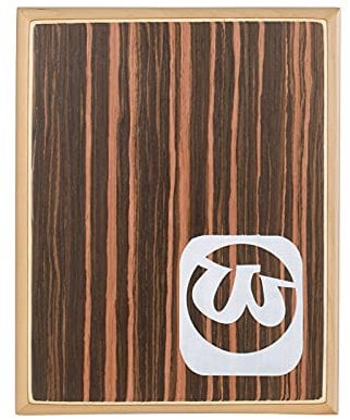Funien Compact Travel Cajon Box Drum Flat Hand Drum Percussion Instrument mit verstellbaren Saiten Tragetasche