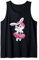 Lapin gothique rose en robe rose pastel gothique Débardeur