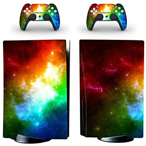 Autocollant Pour PS5 Skin Disc Edition Anime Console Et Contrôleur Vinyl Cover Skins Wraps Pour PS 5 Version(0235) Revêtement(9)
