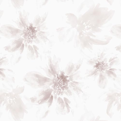 Timeet Selbstklebende Tapete Blumen 44CMx3M Tapeten Rosa Klebefolie Möbel Wasserdicht Vinyl Möbelfolie Wandtapete für Schlafzimmer Wohnzimmer Küche