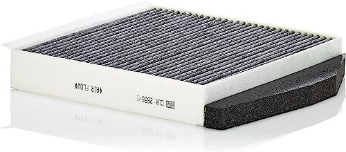 MANN-FILTER CUK 2855/1 Innenraumfilter/Kabinenluftfilter - Pollenfilter mit Aktivkohle - Rechtslenker für Pkw + Transporter