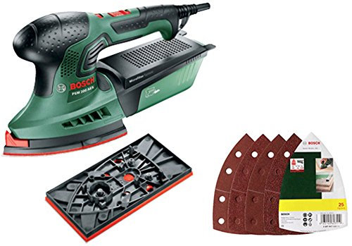 Bosch Multischleifer PSM 200 AES mit 25tlg. Schleifblatt-Set-2