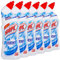 Harpic Toilet Bleach Gel, Original Scent, Pack 6 x 750 ml, Kills 99.9% of Bacteria, Toilet Cleaner