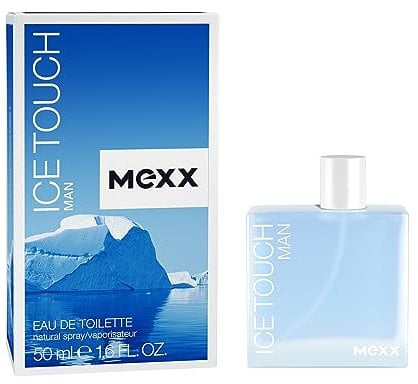 Mexx Ice Touch Man, Eau de Toilette Natural Spray, Erfrischend aromatisches Herren Parfüm mit Grapefruit, Zedern und Sandelholz, 1 er Pack (1 x 50ml)
