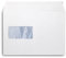 Realpack® 50 x C5/A5 Weiße Briefumschläge, - selbstklebende weiße Briefumschläge mit Fenster SS, 90 g/m²
