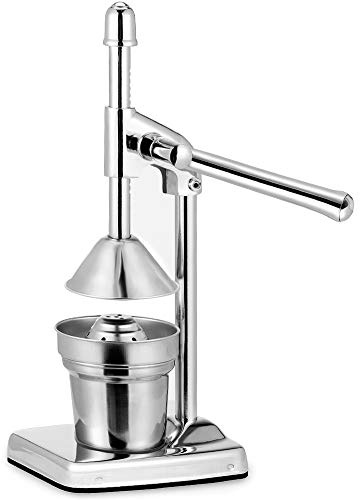 Deuba® Saftpresse Edelstahl Manuell Rostfrei rutschfest Hebel Küche Entsafter Zitruspresse Zitronenpresse Orangenpresse