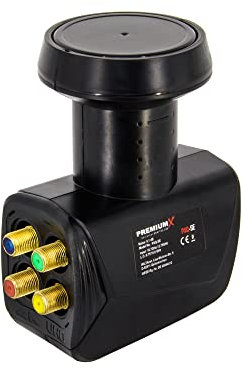PremiumX Quattro LNB PXQ-SE SAT für Multischalter-Betrieb Satelliten Mehrteilnehmer Empfangskopf DVB-S2 HDTV 4K 8K
