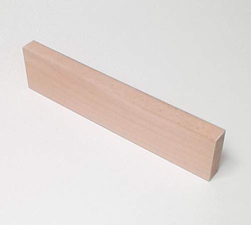1 Stück 23mm starke Holzleisten Kanthölzer Sockelleisten Buche massiv, 70mm breit. (23x70x500mm lang.)