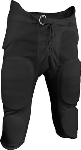 Sports Unlimited Doppelt gestrickte integrierte Fußballhose für Erwachsene, Herren-Fußball-Trainingshose, Schwarz, Groß