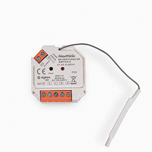 Mextronic Zigbee - Actuador de conmutación LED CONNEX Zigbee, interruptor ON/OFF 230 V hasta 200 W