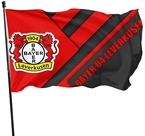 Bay-Er Lev-Erkusen Familienflagge Gartenflagge Garten Gedruckt Willkommen Party Flagge Deko Flaggen Wettbewerbsfahnen