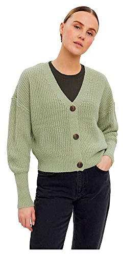 VERO MODA VMLEA LS V-Neck Cuff Cardigan NOOS
