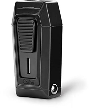 Briquet Colibri Quantum Flame Triple Jet | Coupe-Cigare V-Cut intégré | Allume-Cigare, Cigarettes | Résistant au Vent | Fonctionne avec Butane (Non Inclus) | Coffret Cadeau élégant |Garantie Deux Ans
