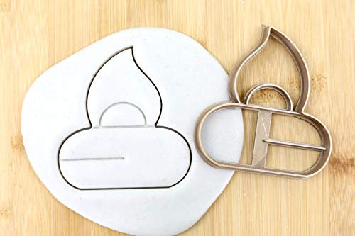 Labor/Chemie Bunsenbrenner Cookie Cutter Fondant Keksstempel/Ausstechform Keksausstecher Plätzchen ca. 8cm