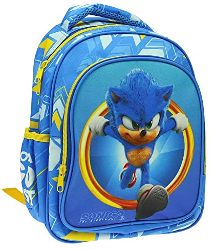 GIOVAS 334-80054, Sacs à dos sans panier unisexe pour enfants, Bleu, 30 x 25 x 14 cm, bleu, 30x25x14cm