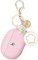 KOUJAON Case Compatible with Beats Studio Buds (2021) / Beats Studio Buds + (2023) Silicone Protective Case for Beats Wireless Earbuds with Keychain (Pink)