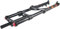 BLUVLY Fat Bike Gabel 20x4,0'' Fahrrad Federgabel 160mm Federweg Luftgabel Rückprallverstellbare Doppelschulter-Vordergabel