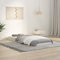 Keyroto Holzbett, Bett Holz, Bett, Bettgestell, Bettrahmen, Bett Gestell, Massivholzbett Weiß 75x190 cm Kiefer