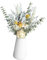 FLCPJGV Bouquet de Fleurs Séchées, Feuilles D'eucalyptus, Décoration de Table de Fête à Domicile, Cadeau DIY, Crown