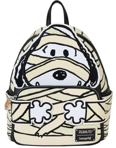 Loungefly Peanuts Snoopy Mummy Glow Mini-Rucksack, mehrfarbig, Einheitsgröße, Mini, multi, One size