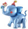 Ouceanwin Luftballons Geburtstag Elefant, 3D Luftballons Elefant Deko Walking Ballons Tiere Deko, Helium Ballon Elefant Waldtiere Kindergeburtstag Deko, Dschungel Deko Geburtstag Party Ballon Deko