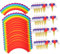 Toyvian 120stücke Papier Cupcake Picks Und Toppers Für Kreative Tortendekoration Party Supplies Für Feierlichkeiten Und Dessert-tische