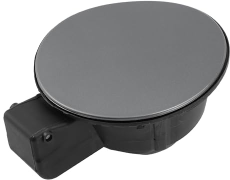 Motoforti 6R0809857D, Fuel Tank Door Cap for Volkswagen Polo 2011-2018 Gray | Fuel Filler Flap Cover, Clip Type, ABS, Fuel Filler Door Gas Cap