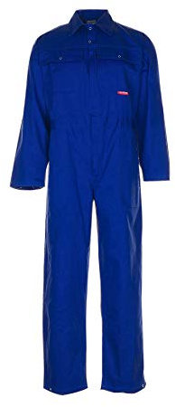 Planam 138024 Kombination mit Reißverschluss unter Pfote Bugatti, 138052, kornblau, 52