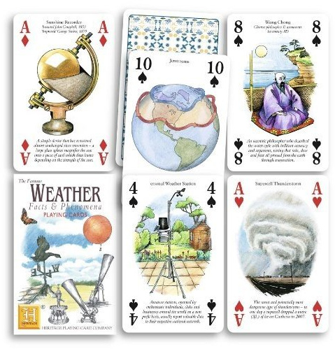 Weather Facts & Phenomena Playing Cards
