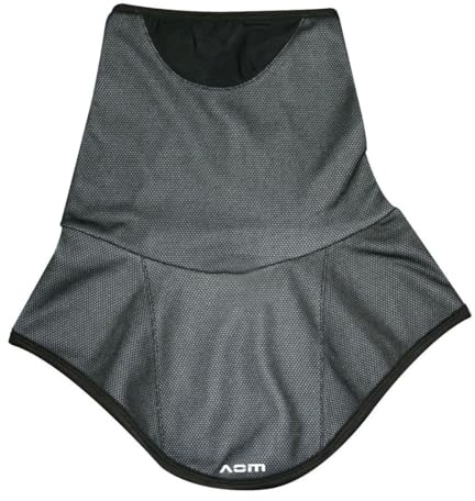 Add-One - Tour de Cou Plastron Imperméable - Coupe-Vent, Respirant, Anti-Pluie - Protection Moto/Scooter - Taille Unique - Polyester avec Membrane Étanche