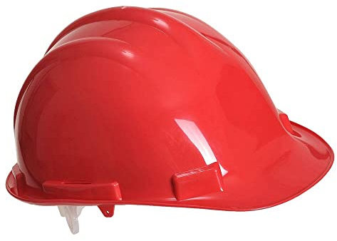 Portwest Expertbase Schutzhelm , Größe: Einheitsgröße, Farbe: Rot, PW50RER