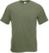 Fruit of the Loom Men's Super Premium Short Sleeve T-Shirt, Classic Olive, Large
