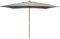 Parasol Bois 3x2 m - Couleur - Gris