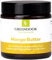 GREENDOOR reine Mangobutter PUR 120ml im Glas für die Gesichtspflege, mattierende vegane Naturkosmetik Feuchtigkeitspflege, physikalisch raffiniert, natürlich ohne Tierversuche, Tattoo Pflege